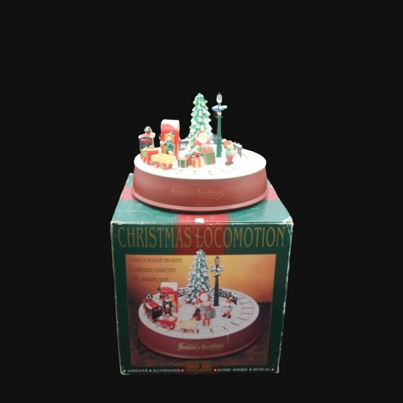 Holiday Maisto Animated Illuminated Musical Christmas Loco Poshmark